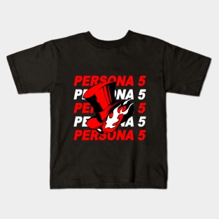 persona 5 phantom thieves Kids T-Shirt